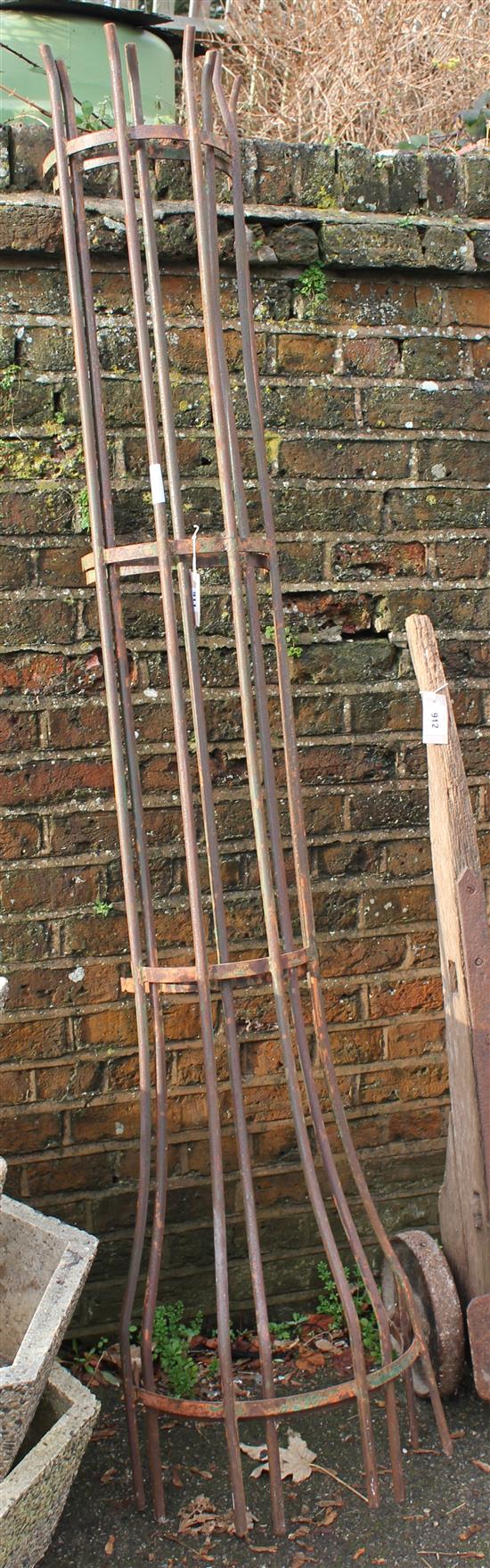 Large metal tree protector